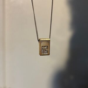 Pierre Balmain Gold and Silver Pendant Necklace